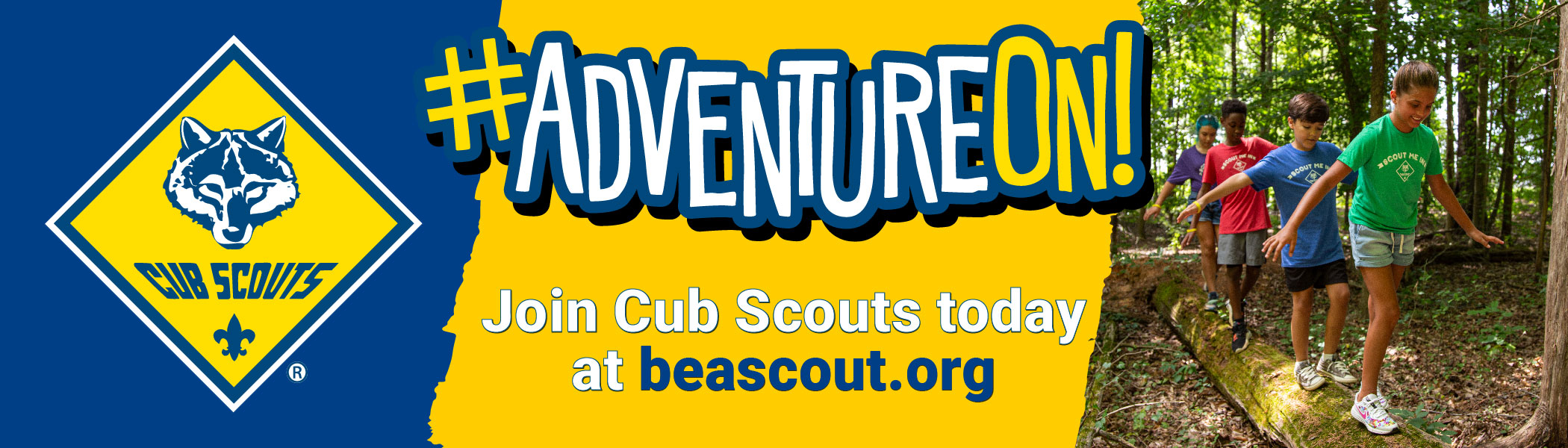 Join Cub Scouts today at beascout.org